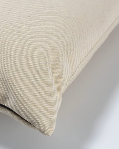 Beige Nedra cushion cover 30 x 50 cm