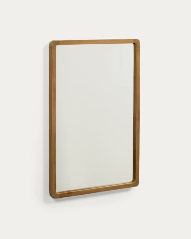 Shamel solid teak mirror 45 x 70 cm
