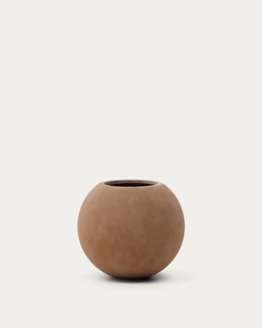 Solna terracotta-effect planter Ø66cm