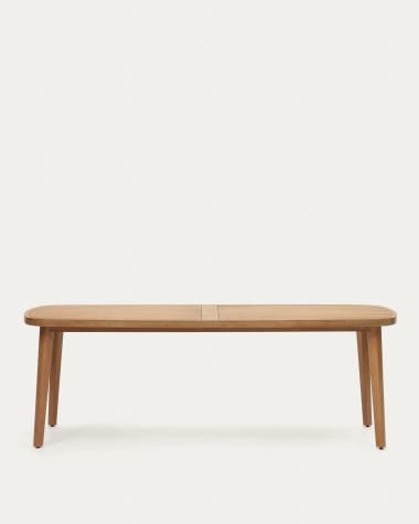 Maset 100% outdoor suitable table in solid eucalyptus wood, 225 x 100 cm, FSC