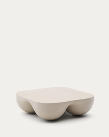 Colba polystone coffee table 100 x 100cm