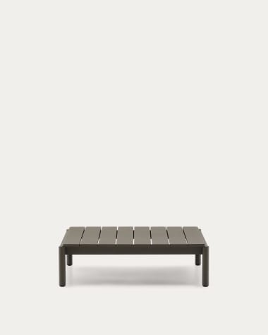 Sorells coffee table in green aluminum 89 x 91 cm