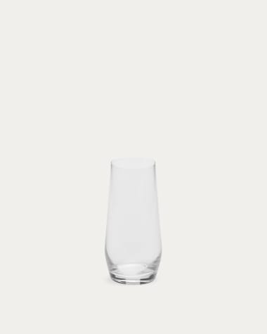 Kiro tall transparent glass cup, 55 cl