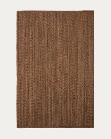 Rug Barien 100% PET dark orange 200 x 300 cm