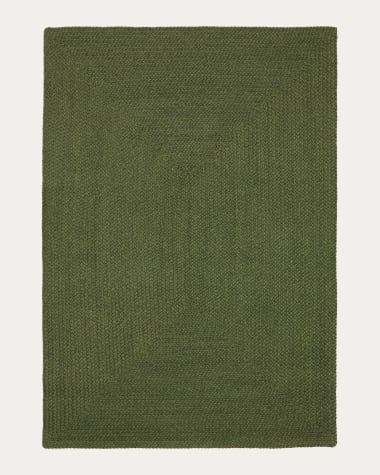 Rug Despas in synthetic fibers green 160 x 230 cm